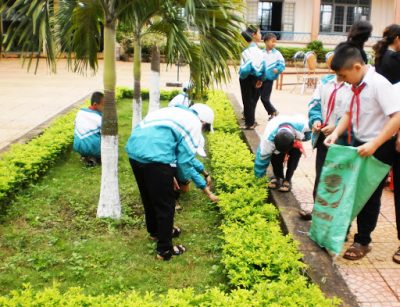 Giáo dục học sinh có ý thức bảo vệ môi trường xanh, sạch, đẹp - Kinh nghiệm dạy học