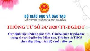 Thong Tu So 24 Cua Bo Giao