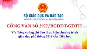 Cong Van 3977 Cua Bo Giao D