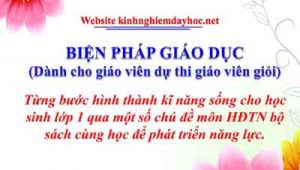 Hinh Thanh Ki Nang Song