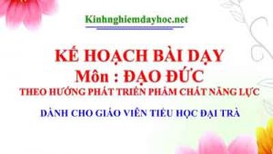Ke Hoach Bai Day Mon Dao Du
