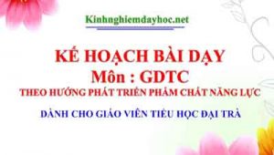 Ke Hoach Bai Day Mon Gdtc