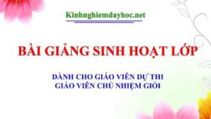 Bai Giang Sh Lop