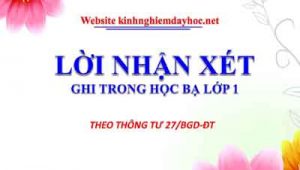 Loi Nhan Xet