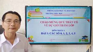 Bài 1: Các số 0. 1. 2. 3. 4. 5