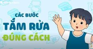 Các bước tắm gội