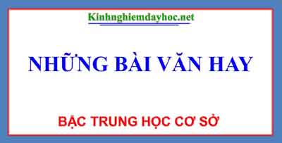 Nhung Bai Van Hay Thcs