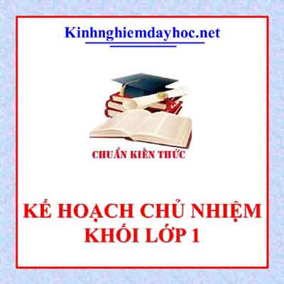 Ke Hoach Chu Nhiem Lop 1