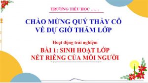 Net Rieng Moi Nguoi