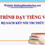 Quy trình dạy Tiếng Việt 3 bộ sách Kết Nối