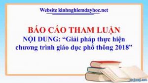 Tham Luan Giai Phap