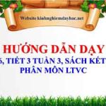 Bài giảng Tập nấu ăn. Tiếng Việt 3 bài 6 tuần 3 tiết 3 sách Kết Nối