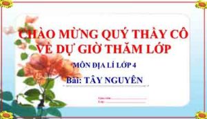 Bai Giang Tay Nguyen
