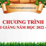 Chuong Trinh Khai Giang
