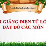 Bài giảng điện tử lớp 5 môn Tiếng Việt.