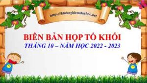 Bien Ban Hop Khoi