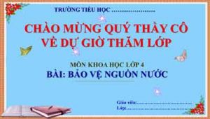 Bao Ve Nguon Nuoc