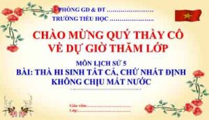 Tha Hy Sinh Tat Ca