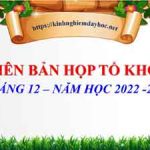 Bien Ban Hop Thang 12