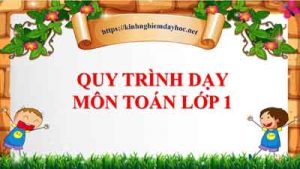 Quy Trinh Day Toan