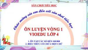 On Tap Vong 1 Lop 4