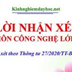 Loi Nhan Xet Cn 4