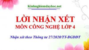 Loi Nhan Xet Cn 4
