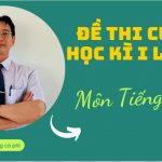 Đề thi cuối kì I môn Tiếng Việt lớp 2