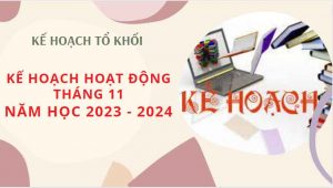 Ke Hoach Thang 11