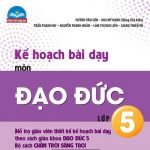 Sách Kế hoạch bài dạy môn Đạo đức 5 – CTST