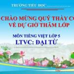 Bài giảng LTVC Đại từ