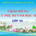 Chương trình họp phụ huynh đầu năm học 2024 – 2025