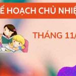 Kế hoạch chủ nhiệm tháng 11 năm học 2024-2025