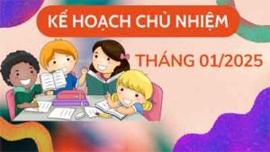 ke hoach chu nhiem thang 1