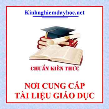 Kinh nghiệm dạy học