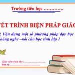 Nghe Noi Lop 1