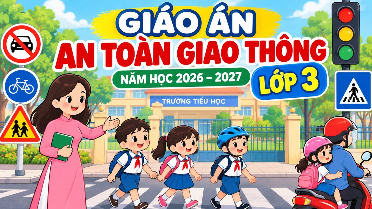 Giáo Án An Toàn Giao Thông Lớp 3-1