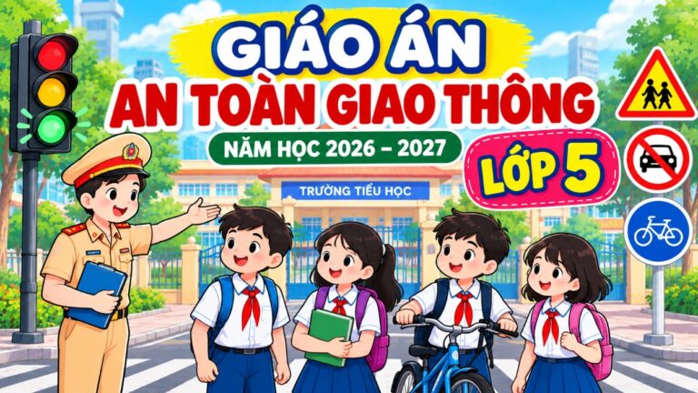 Giáo Án An Toàn Giao Thông Lớp 5