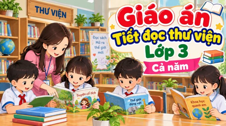 Giáo Án Tiết Đọc Thư Viện Lớp 3 Cả Năm