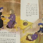 Kể lại Sự tích hồ Ba Bể bằng lời của bà lão ăn xin