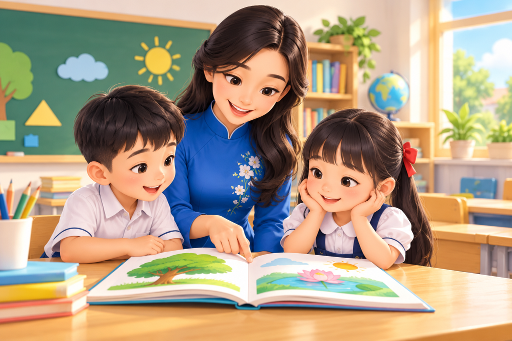 Giáo án Tiếng Việt lớp 1 năm 2026–2027