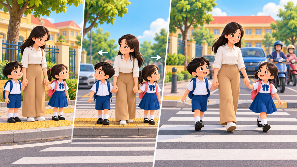 Bài giảng an toàn giao thông lớp 1