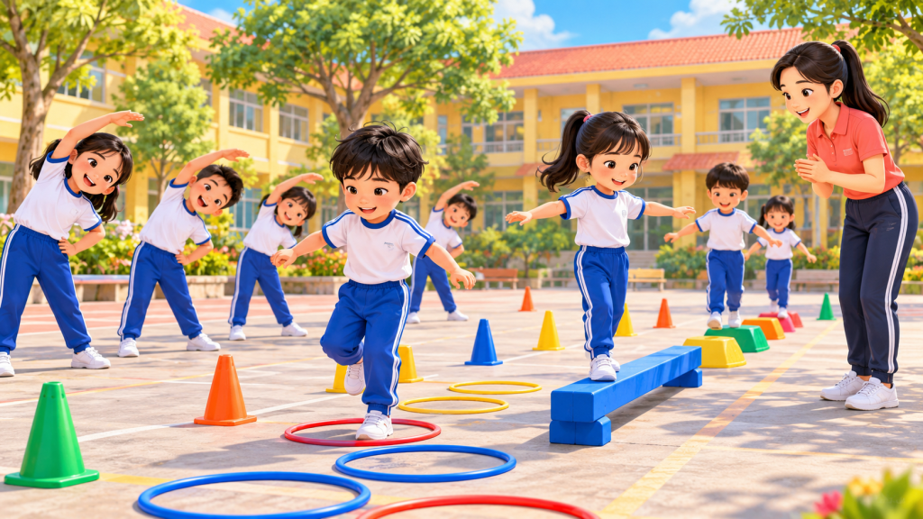 Giáo án Giáo dục thể chất lớp 1