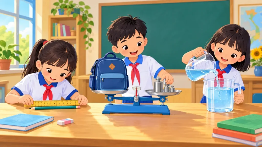 Bài tập đo lường lớp 2