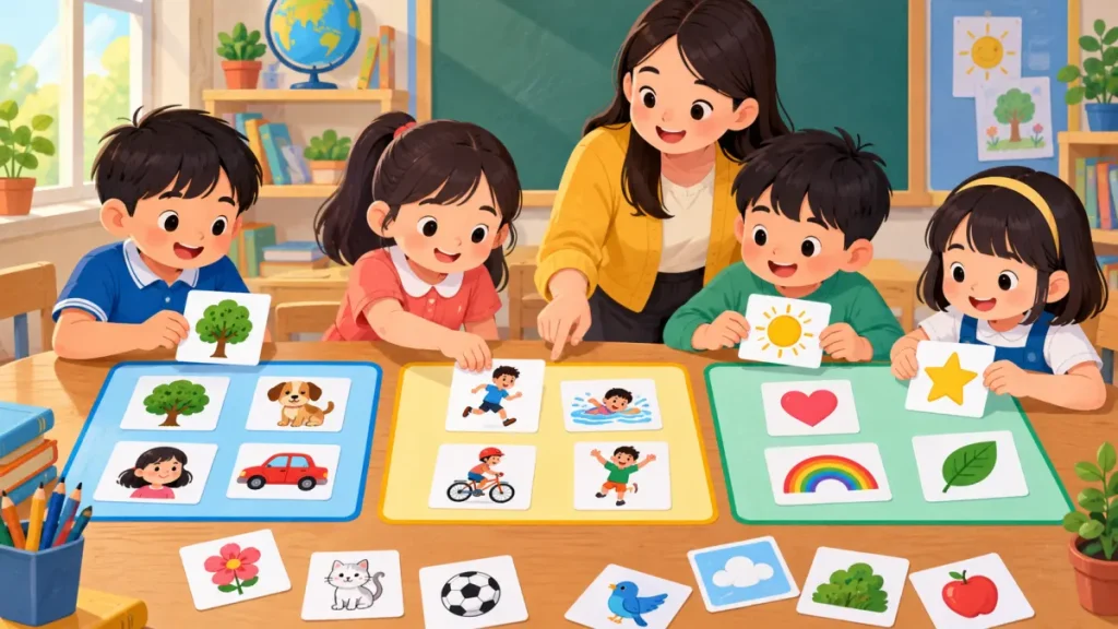 Bài tập từ chỉ sự vật, hoạt động, đặc điểm lớp 3