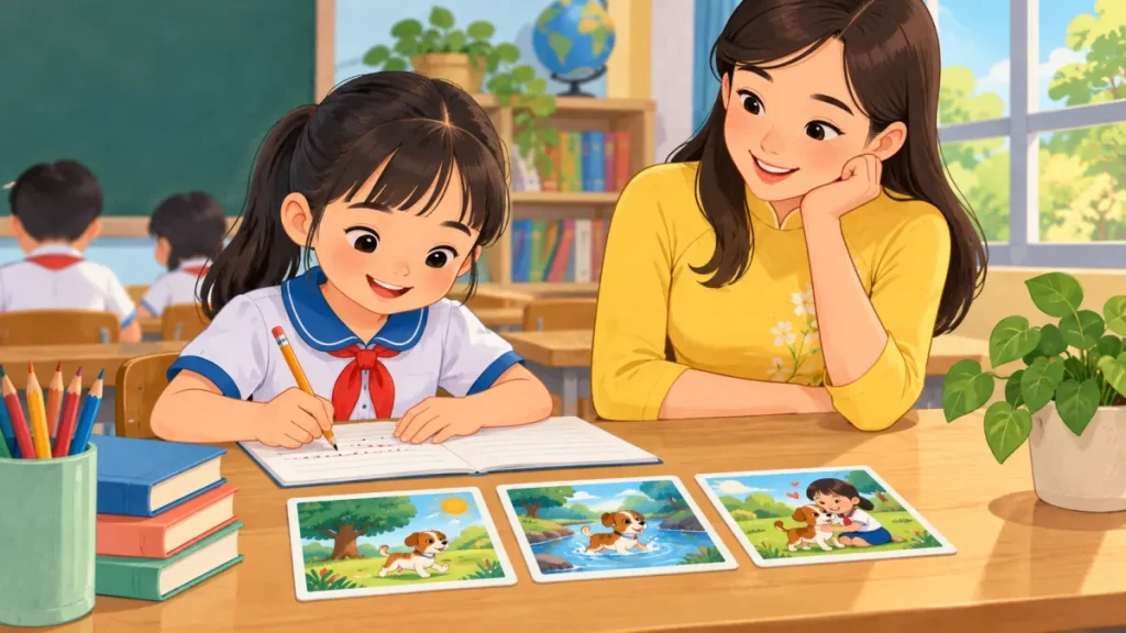 Bài tập viết đoạn văn lớp 3
