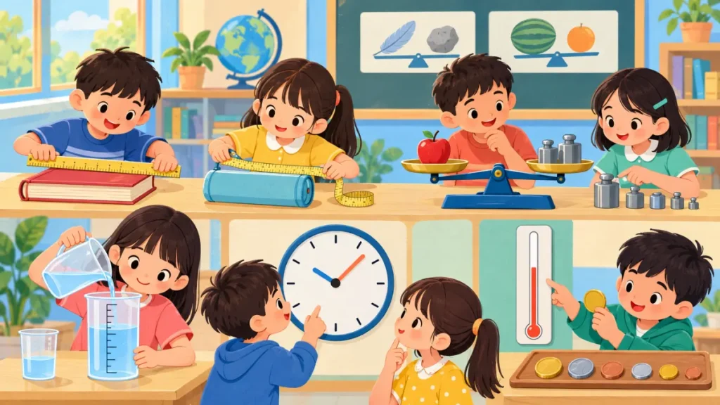 Bài tập đo lường lớp 3