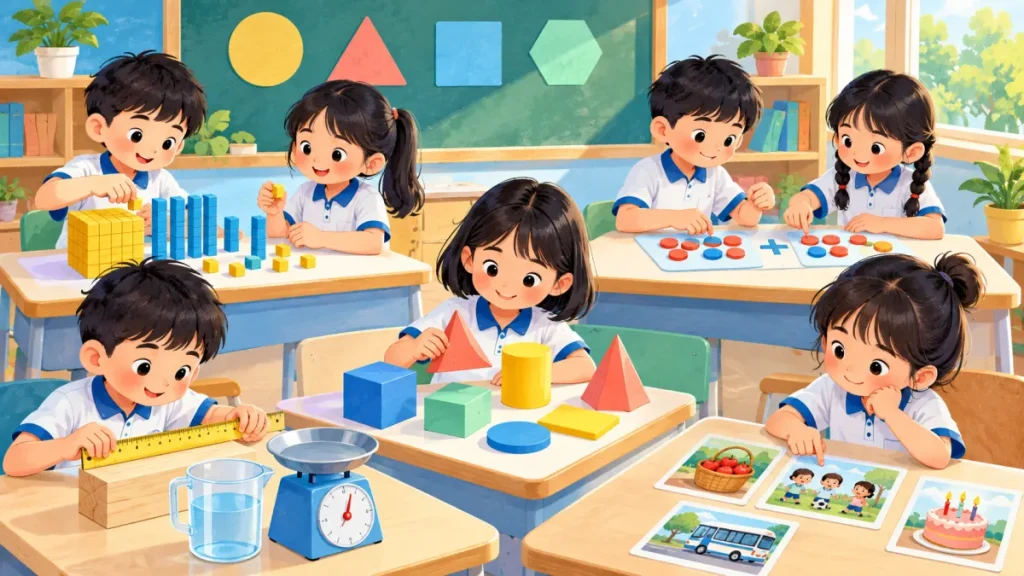 Đề ôn tập Toán lớp 3 cuối học kì và cuối năm