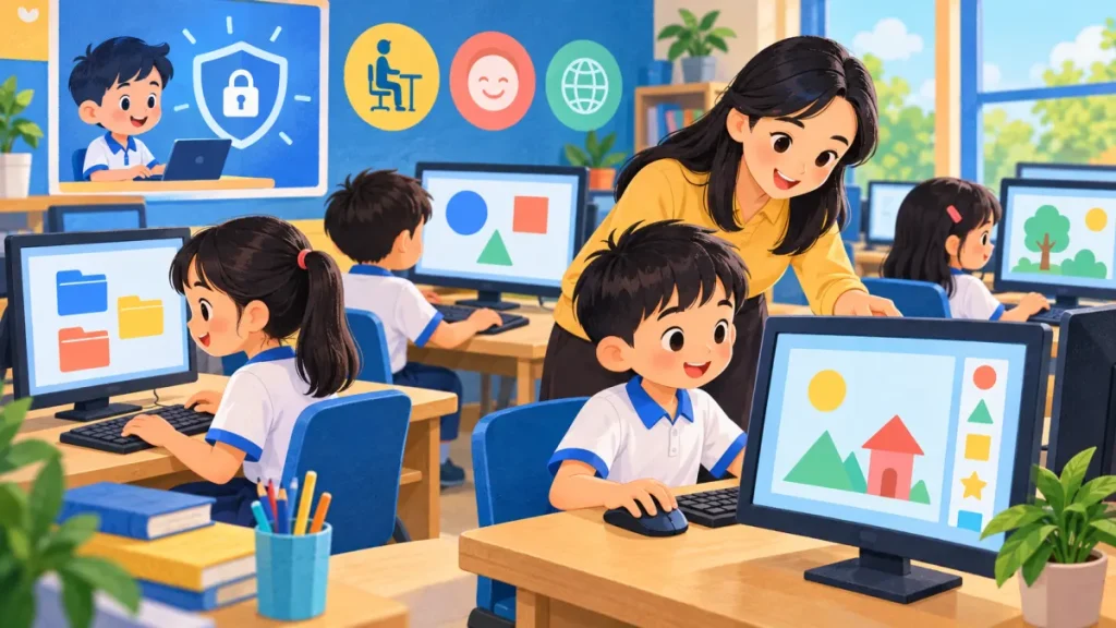 Giáo án Tin học lớp 3
